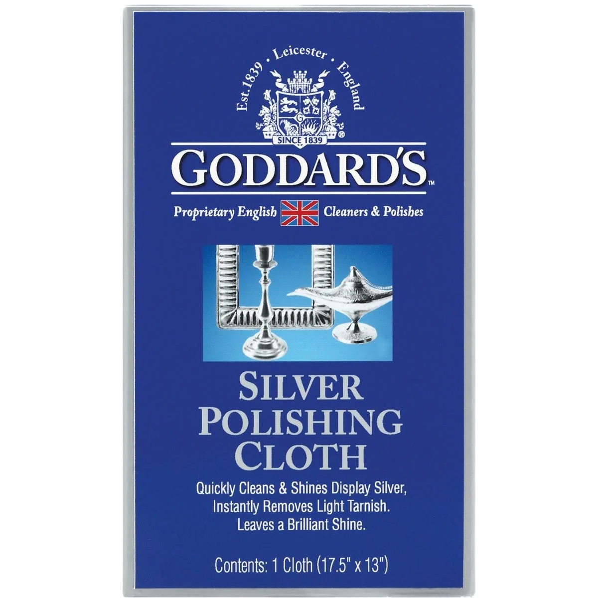 Superior Goddard's Silver Polishing Cloth 17.5 in. Smart