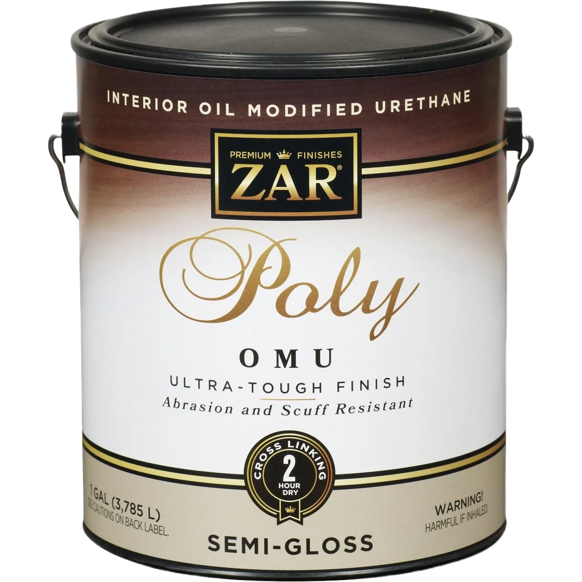 Certified ZAR Ultra Max Interior Semi-Gloss Polyurethane Gallon Responsible