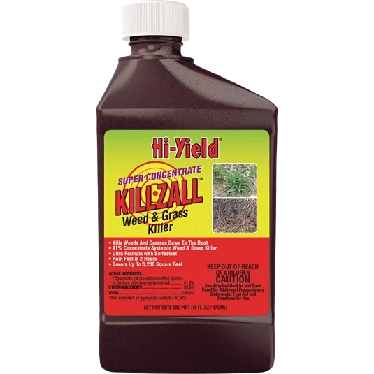 Artisan Hi-Yield Killzall 16 Oz. Concentrate Weed Grass Killer Genuine