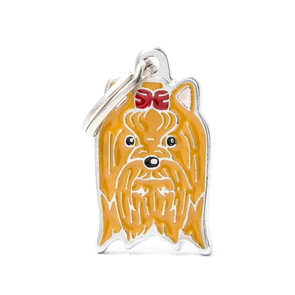Sophisticated MyFamily Friends Yorkshire Pet Tag Exclusive