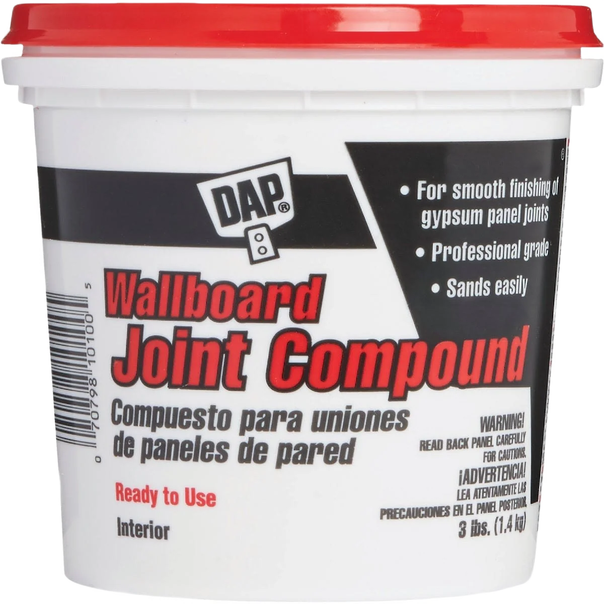 Authentic DAP Pre-Mixed Latex Wallboard Drywall Joint Compound 3 lb. Trusted