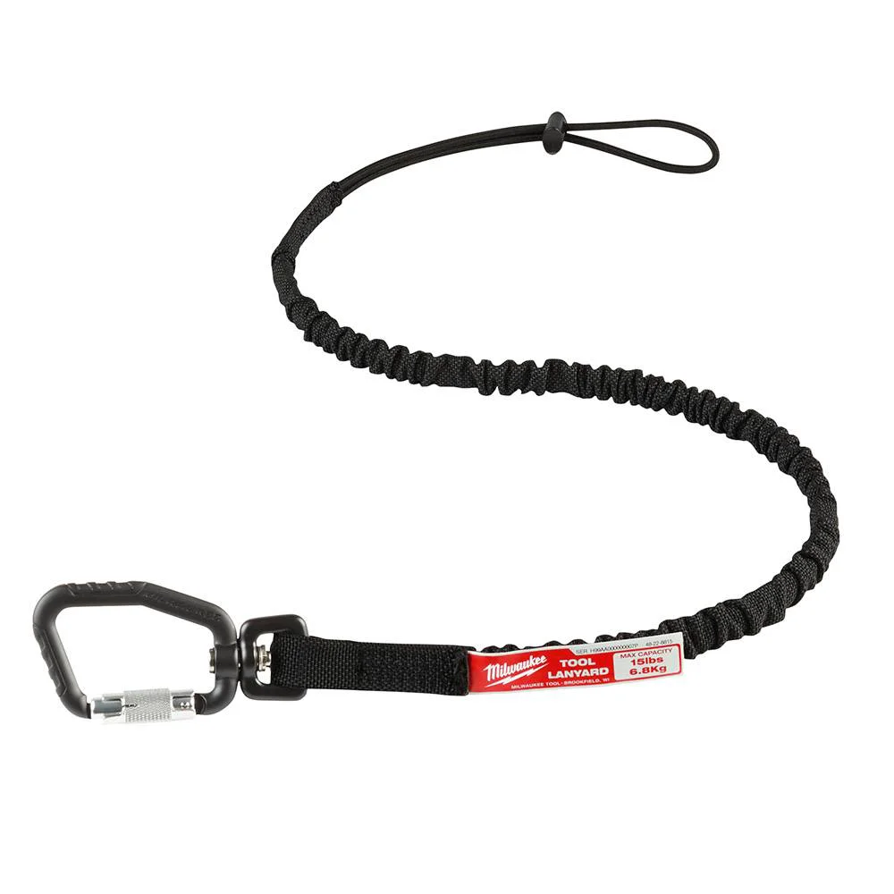 Comfortable Milwaukee 15lb. Locking Tool Lanyard Smooth