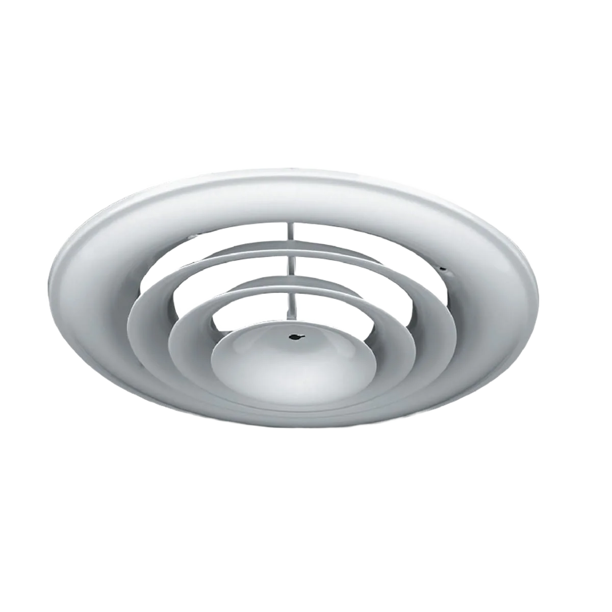 World-Class Accord Ventilation 6-In. Round Ceiling Diffuser White Optimized