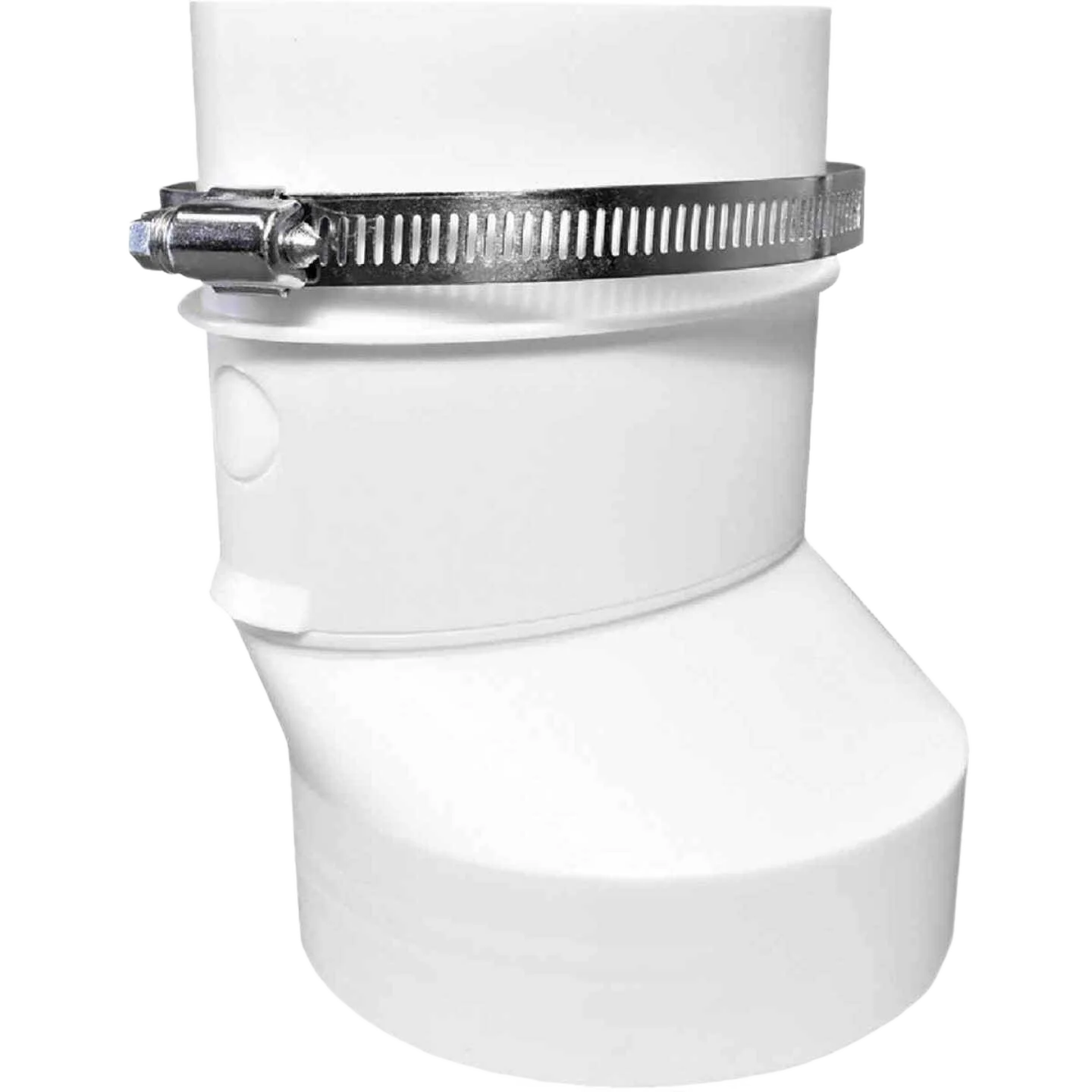Crafted Dundas Jafine Round to Oval Plastic Dryer Duct Connector Detailed