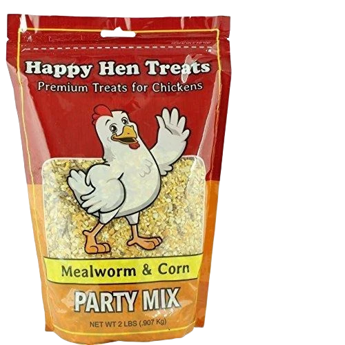 Traditional Happy Hen Mealworm Corn Party Mix Chicken Treat Verified
