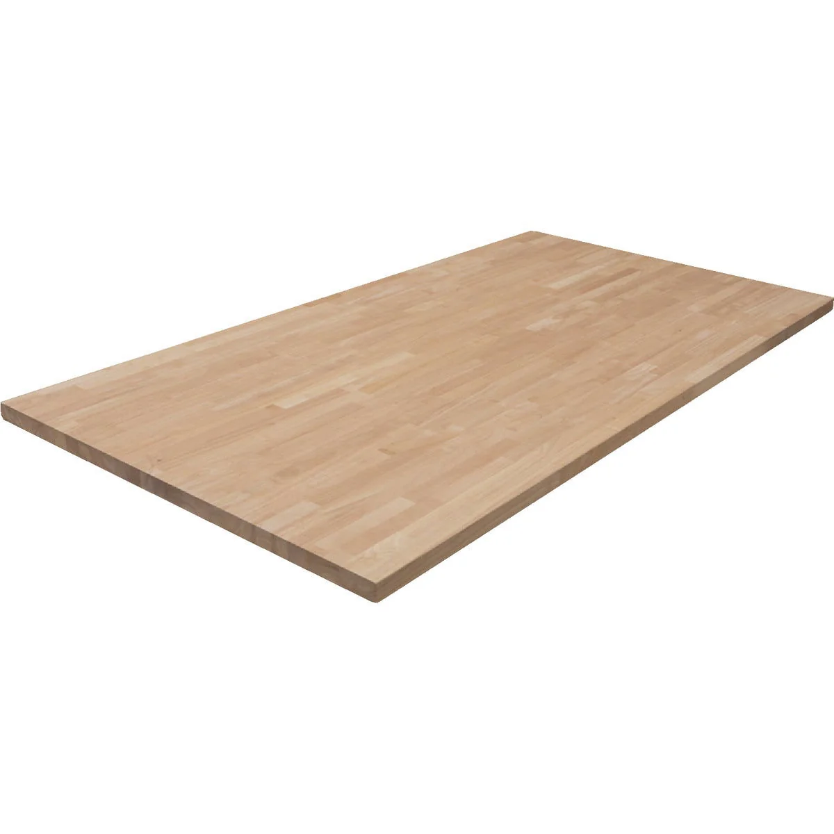 Top-Quality 39 x 74 in. Unfinished Hevea Wood Butcher Block Recyclable