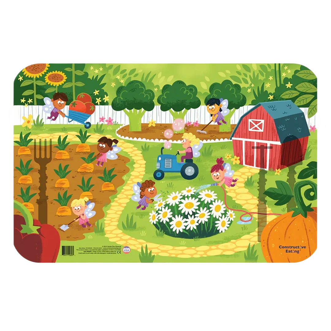 Dependable Constructive Eating Garden Fairy Placemat Expertly Made
