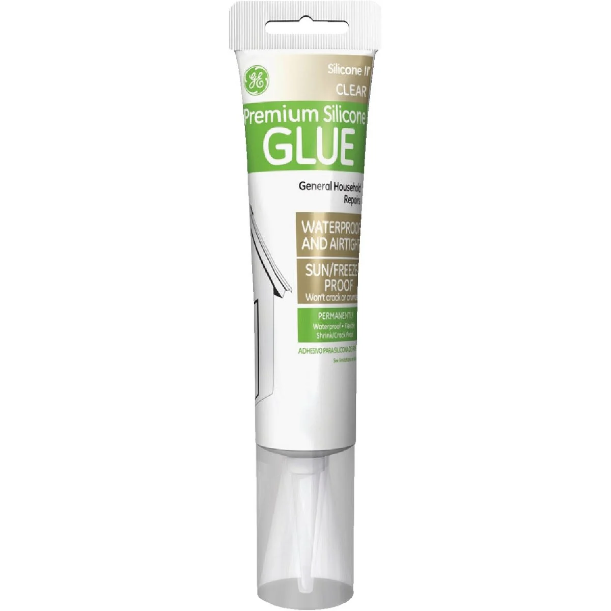 Casual GE Clear Premium Silicone Ii Household Glue 2.8 oz. Official