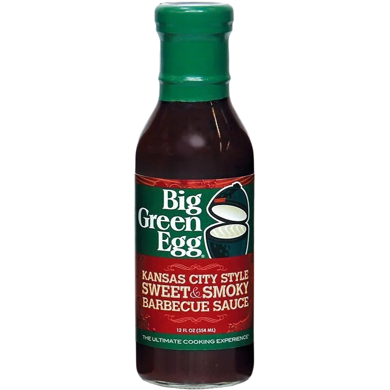 Superior Big Green Egg Kansas City Sweet Smoky BBQ Sauce 14 oz. Detailed