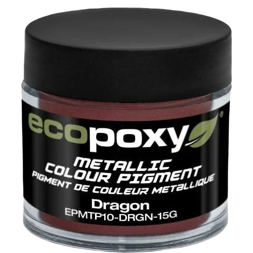 User-Friendly EcoPoxy Dragon Metallic Color Pigment 15g Consistent