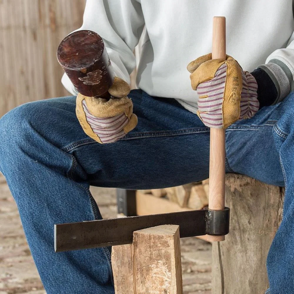 Soft Wood Splitting Froe Solid