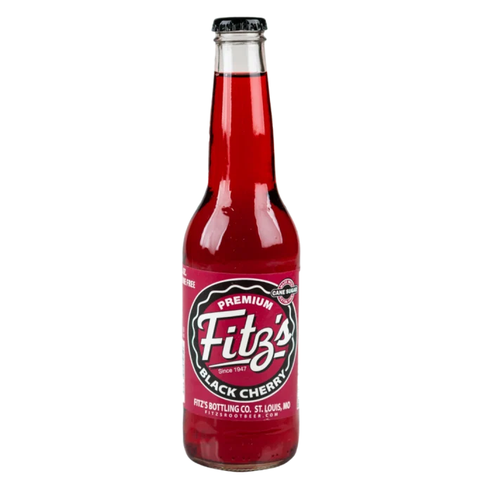 Casual Fitz's Black Cherry Soda 12 oz. Fast