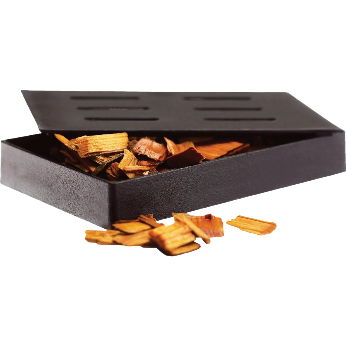 Smooth GrillPro Cast Iron Barbecue Smoker Box Modern