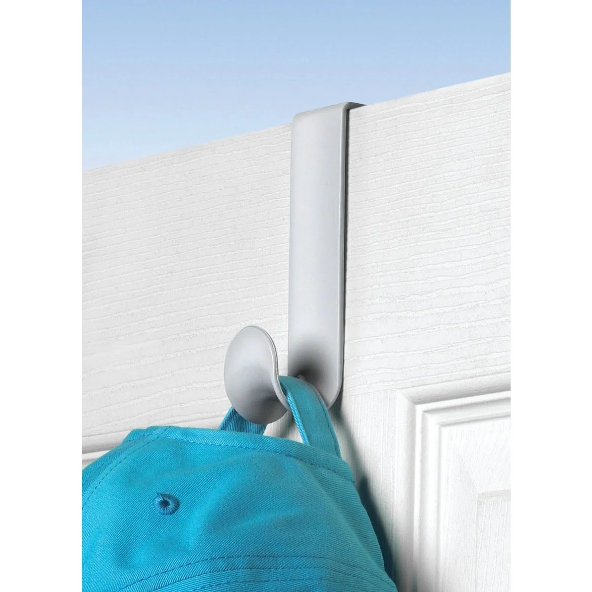 Dependable Spectrum White Plastic Over-The-Door Hook High-Performance