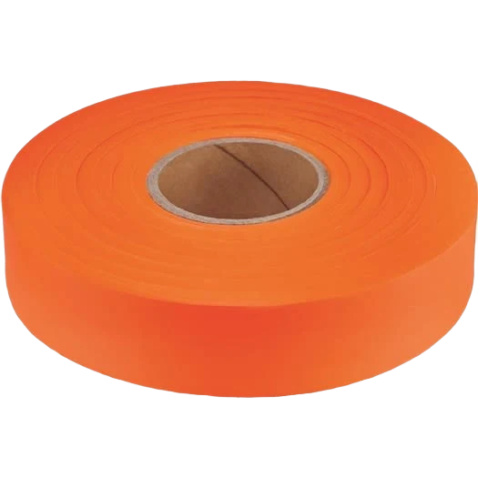 User-Friendly Empire 1 In. Orange Flagging Tape 600 ft. Green