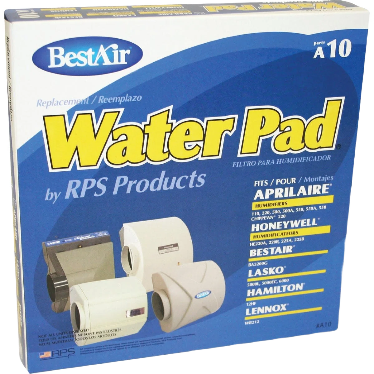 Certified Air WaterPad A10 Humidifier Wick Filter High-End