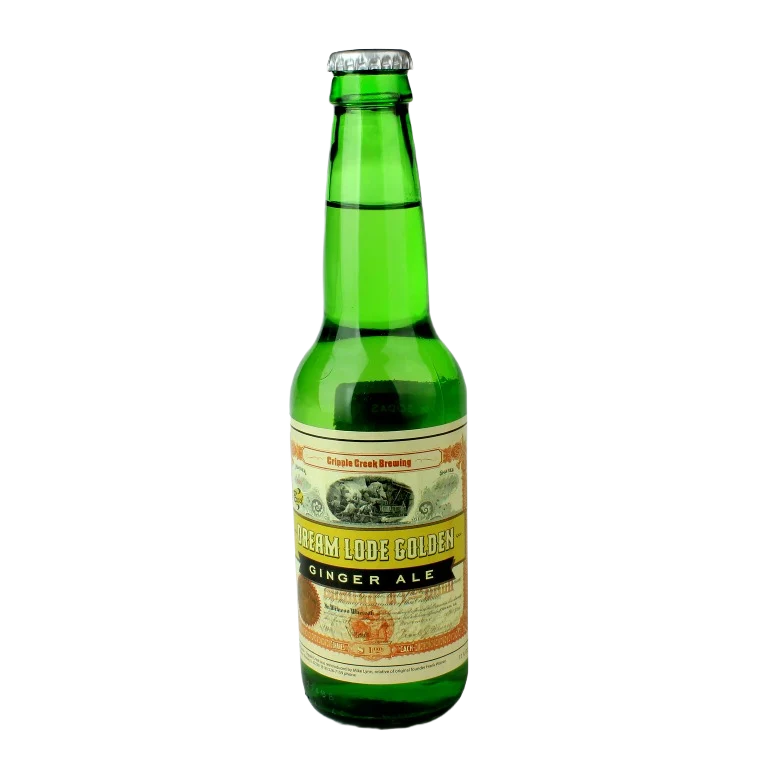 Classic Cripple Creek Ginger Ale 12 oz. Reusable