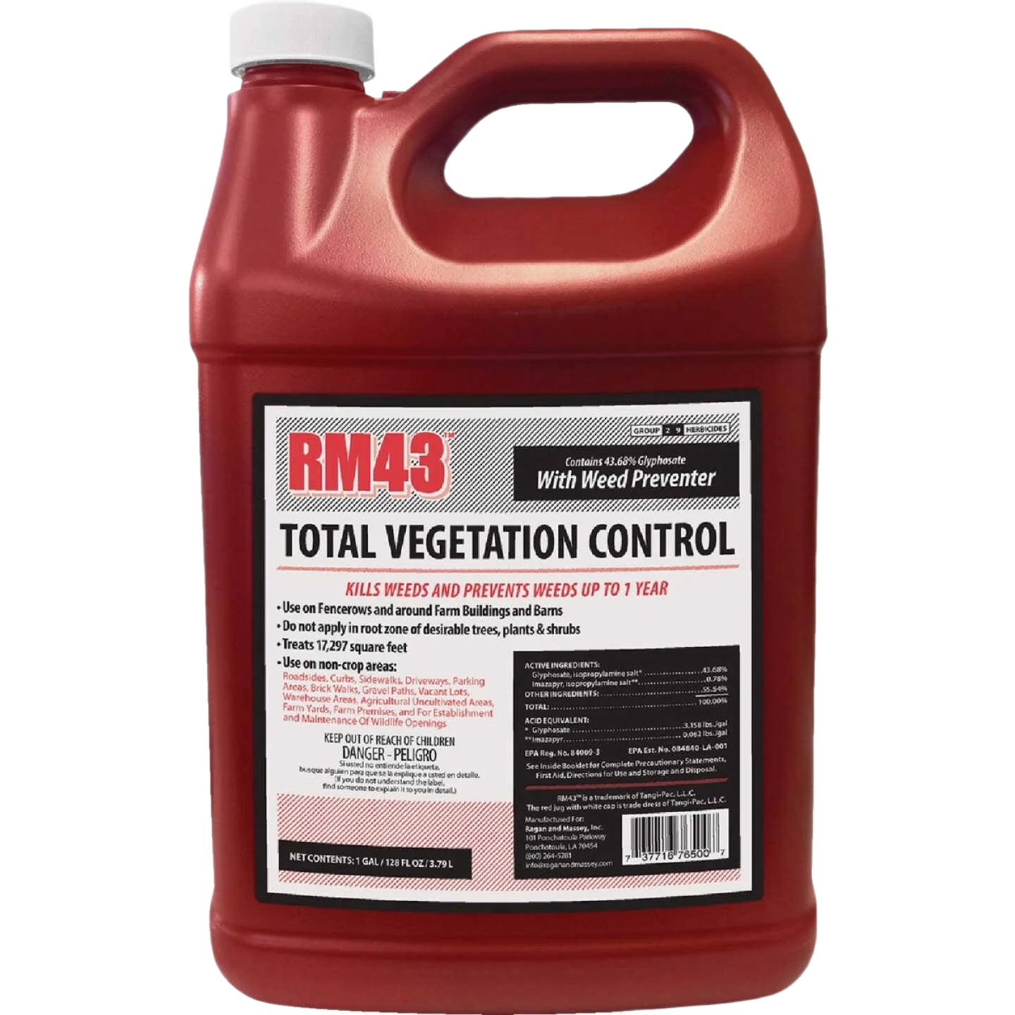 Carefully Designed RM43 1 Gal. Total Vegetation Control Flexible