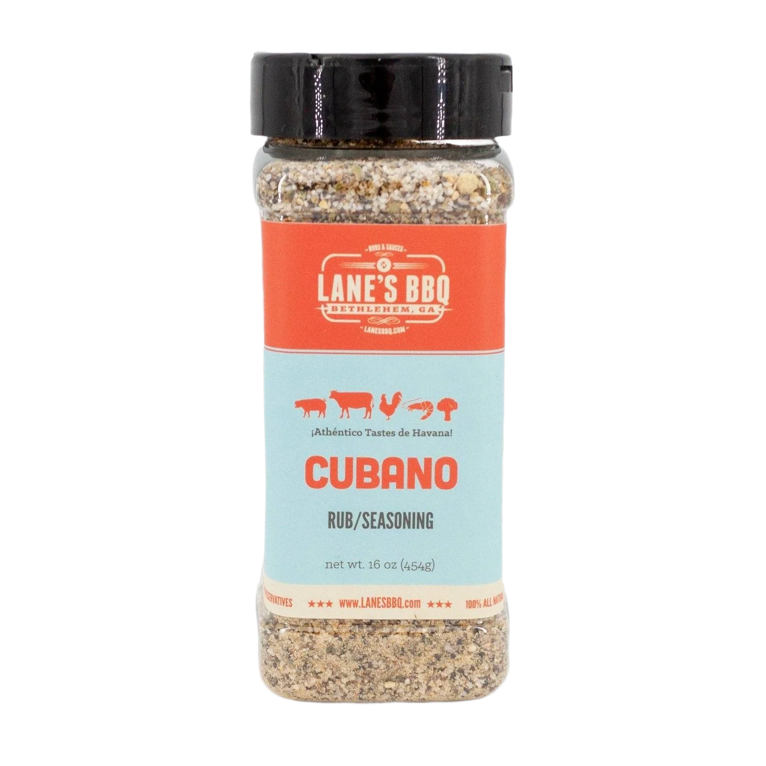 Comfortable Lane's Cubano Rub 16 oz. Luxury