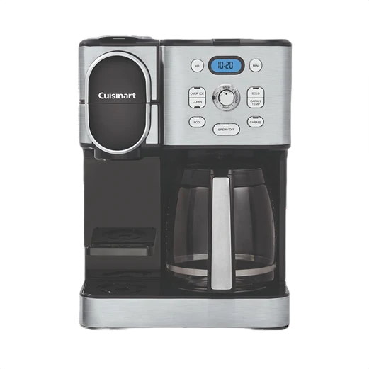 World-Class Cuisinart Coffee Center 12 Cup Coffeemaker Single-Serve Brewer Versatile