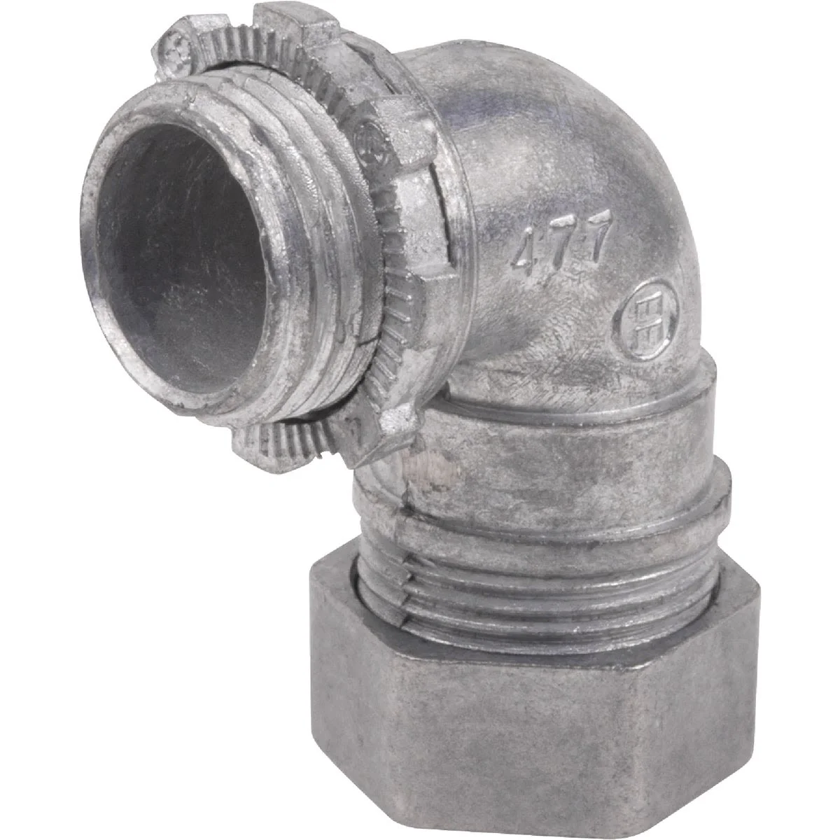 Trusted Halex 3 4 Compression 90 Deg. EMT Conduit Connector Flexible