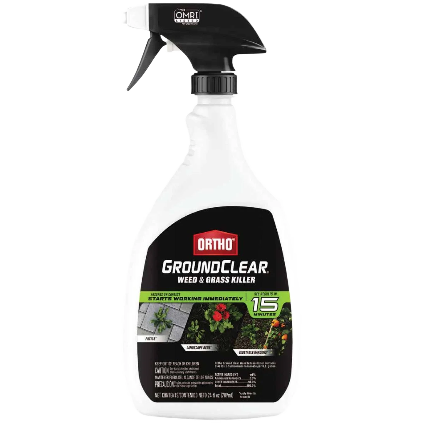 Traditional Ortho GroundClear Weed Grass Killer Spray 24 oz. Genuine