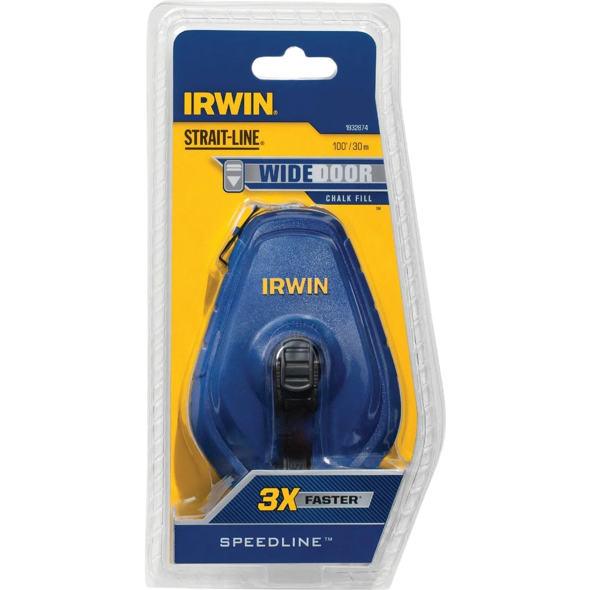 Top-Quality Irwin Strait-Line Speed-Line Chalk Line Reel 100 ft. Detailed