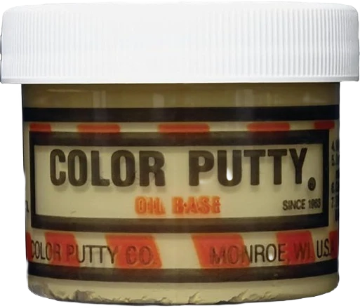 Dependable Color Putty Natural Oil Base Wood Filler 3.68 oz. Superior