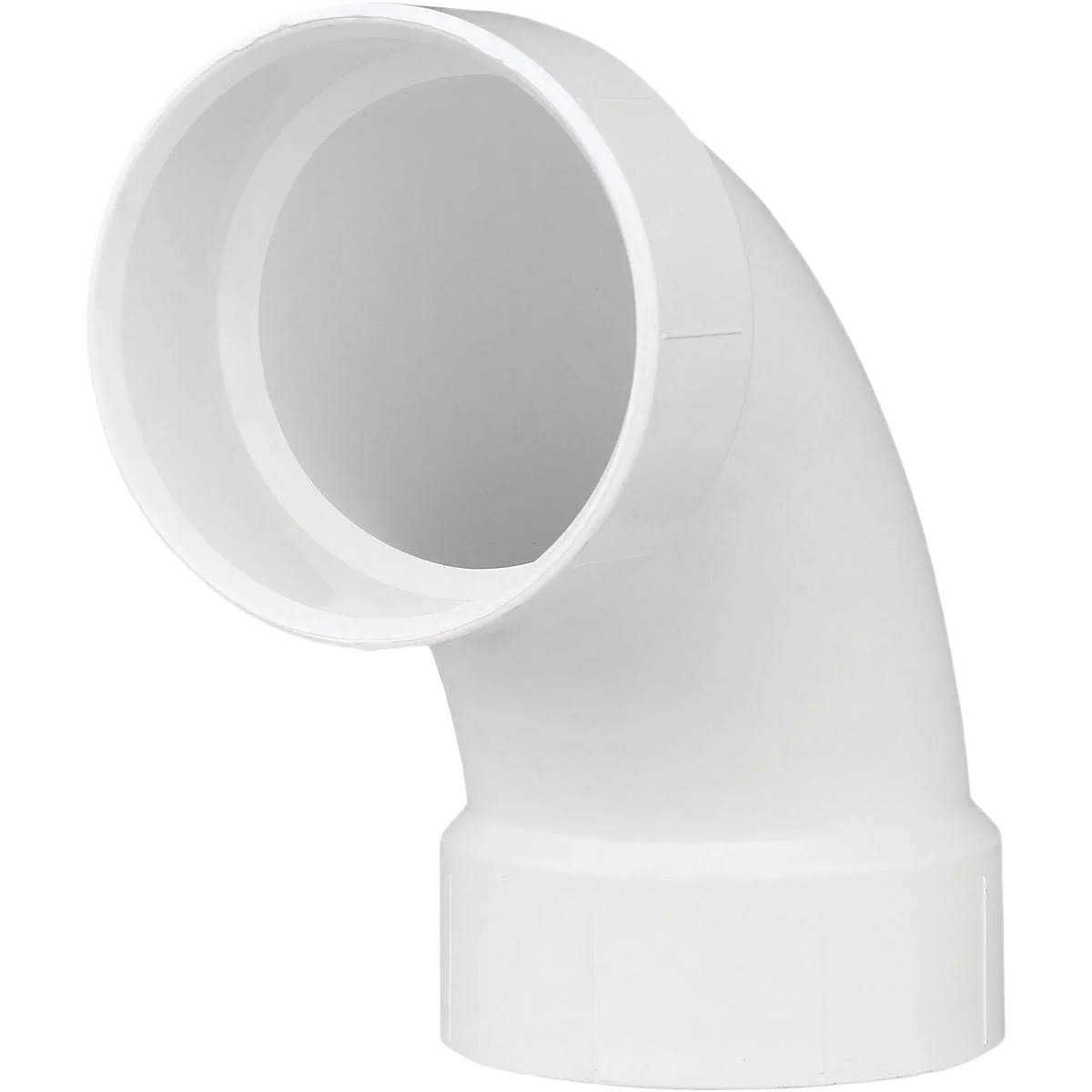 Traditional Charlotte Pipe 4 In. Schedule 40 90 Deg. PVC DWV Long Sweep Elbow Exceptional