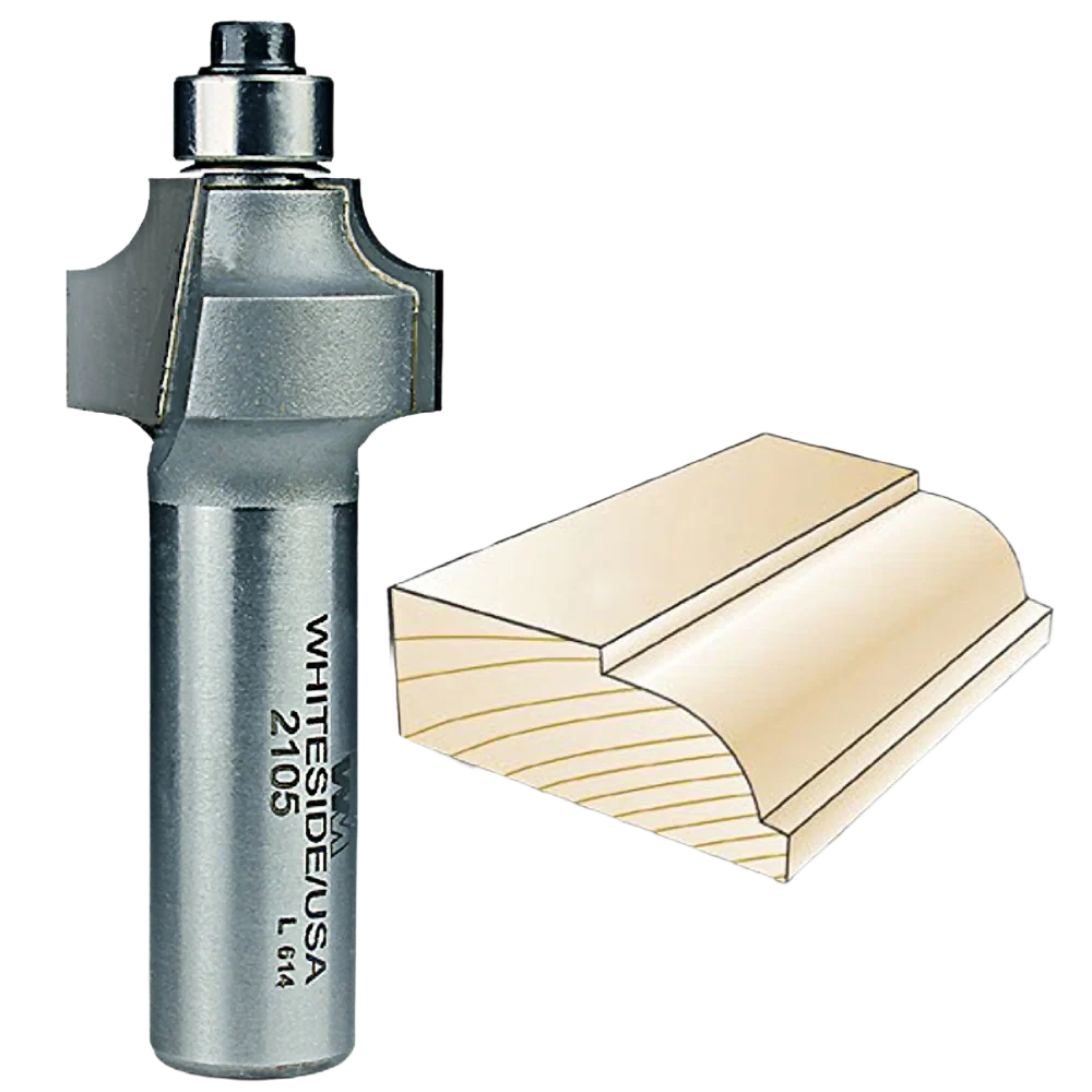 Unique Whiteside Beading Bit 1 2 in. SH x 3 16 in. R Comfortable