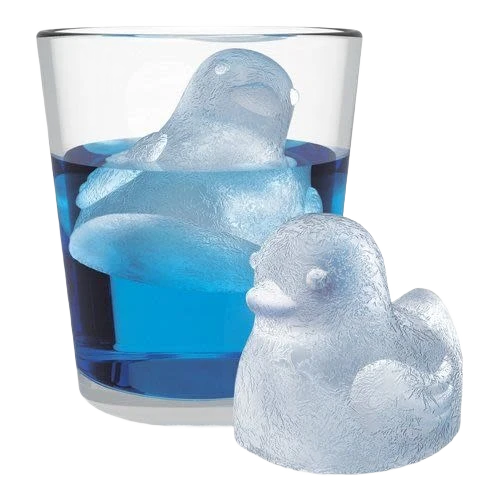 Dependable TrueZoo Quack the Ice Silicone Ice Cube Tray 6 Count Fashionable