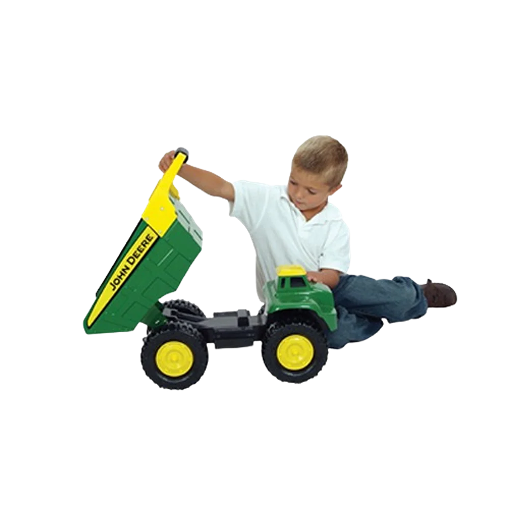 Detailed John Deere 21 in. Big Scoop Dump Truck Functional