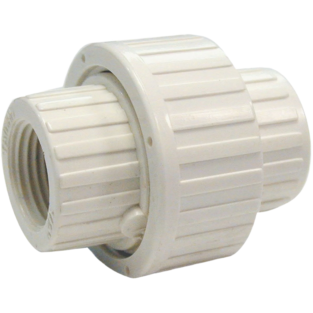 Classic B K 1-1 2 In. FIP Schedule 80 PVC White Union Lightweight