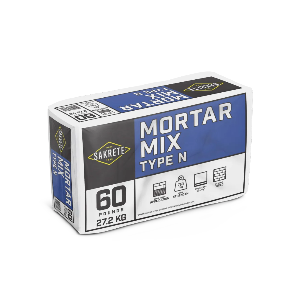 Sophisticated Sakrete Mortar Mix Type N 60 lbs. Verified