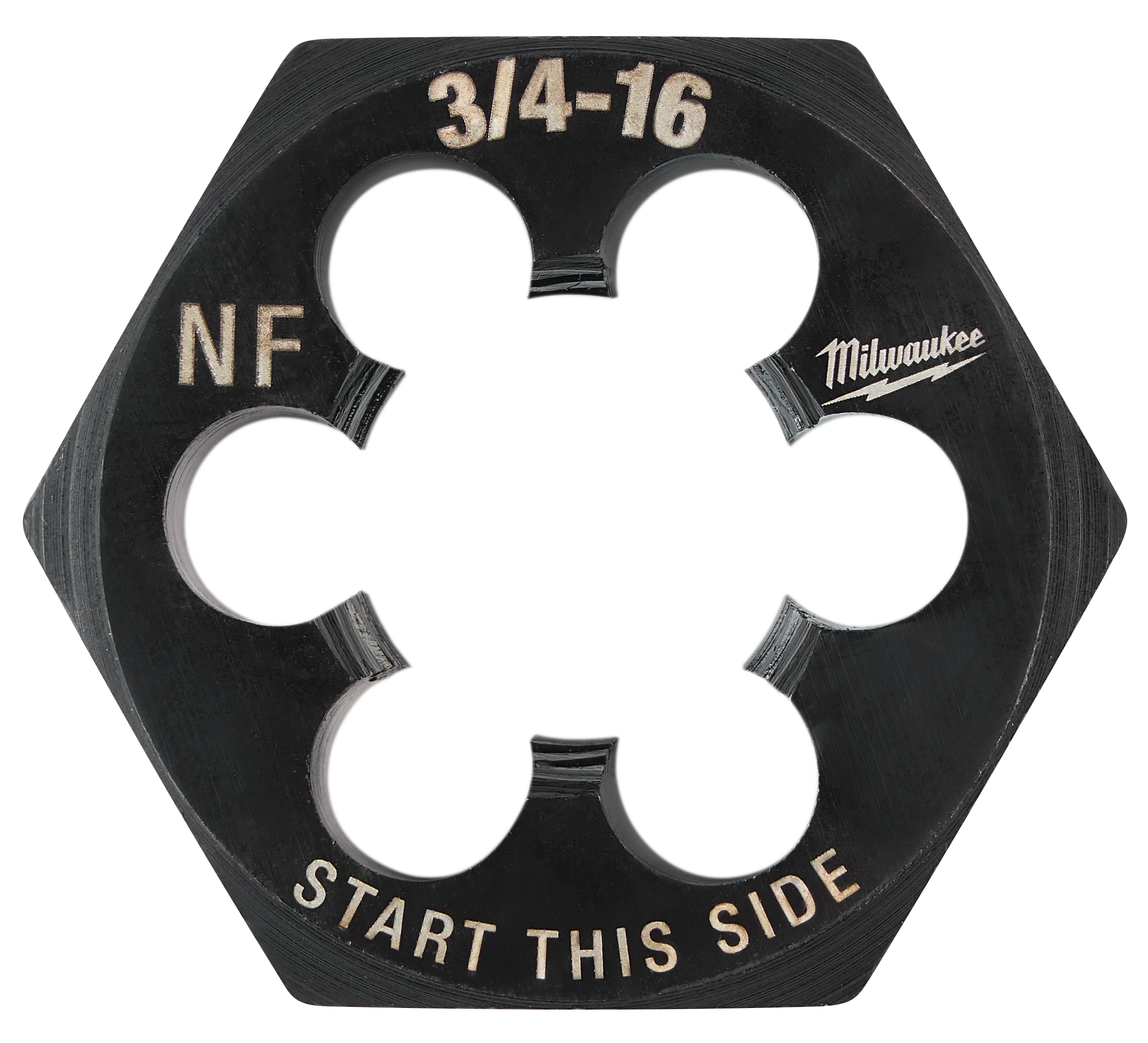 Detailed Milwaukee 3 4 -16 NF 1-7 16 Hex Threading Die Crafted