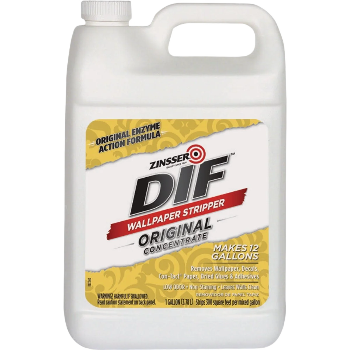 Traditional Zinsser DIF Wallpaper Stripper Concentrate 1 Gallon Organic