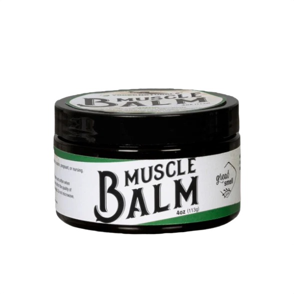 Certified Yoder Naturals Muscle Balm 4 oz. Verified