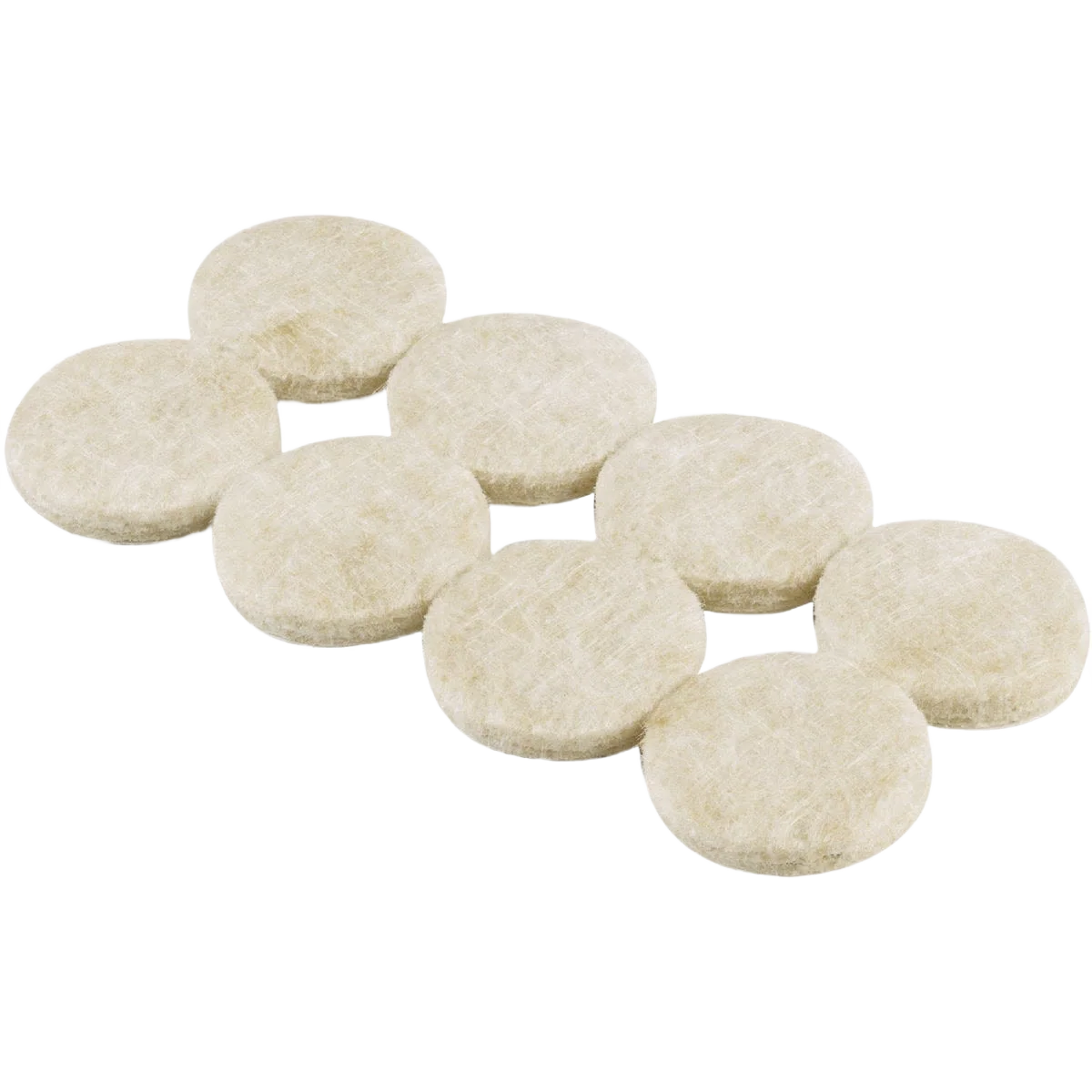 Trusted Do it 3 4 In. Beige Self Adhesive Round Felt Pads 20-Count Reusable