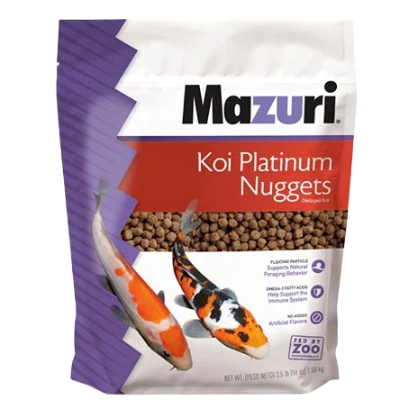 User-Friendly Mazuri Koi Platinum Nugget Diets 3.5 lb. Superior