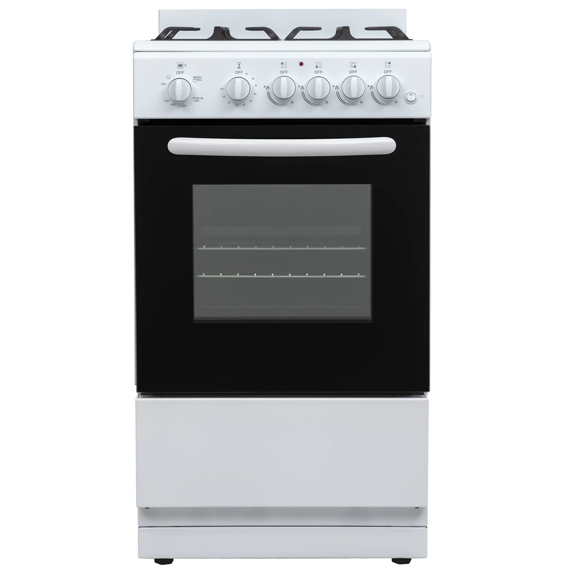 Convenient Element Electronics 20 Gas Range EGR204MCCW High-End