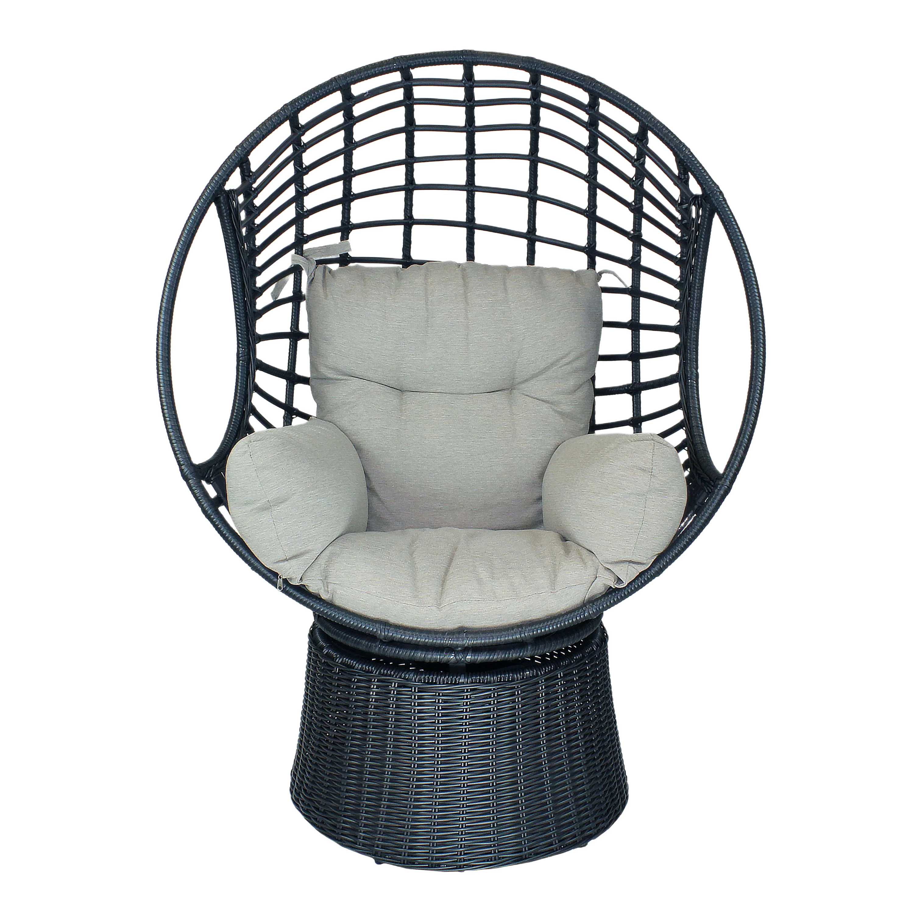Trusted Alfresco Home Nadine Deep Seat Swivel Tear Drop Lounger Certified