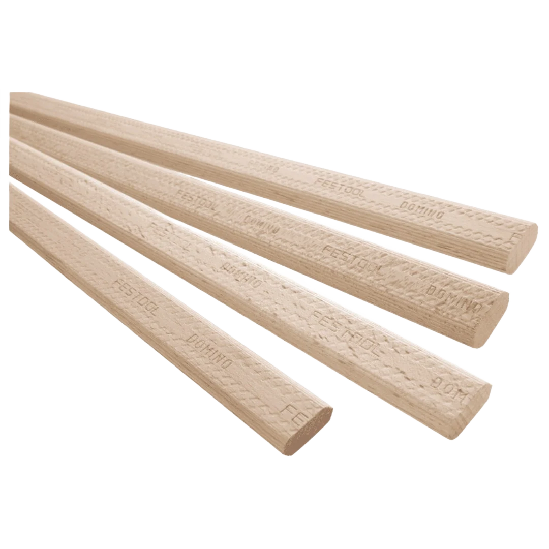 Top-Quality Festool 498688 12mm x 750mm Beech Domino Tenon Stock 22 ct Soft