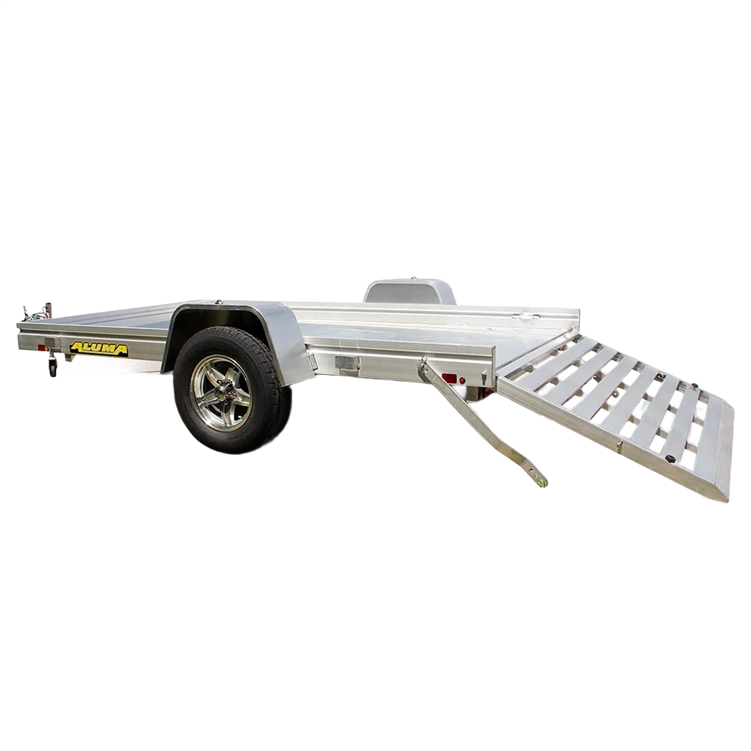 Carefully Designed Aluma EX-7210 Utility Trailer w Bi-Fold Tailgate Consistent
