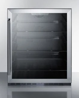 Casual 24 Wide Built-In Beverage Center ADA Compliant Left Hand Hinge Organic