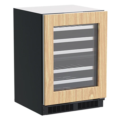 Solid 24-IN PROFESSIONAL BUILT-IN DUAL ZONE WINE REFRIGERATOR Trendy