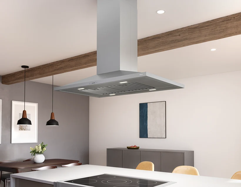 Verified Anzio Island Hood 42 LED 600 CFM ACT Green