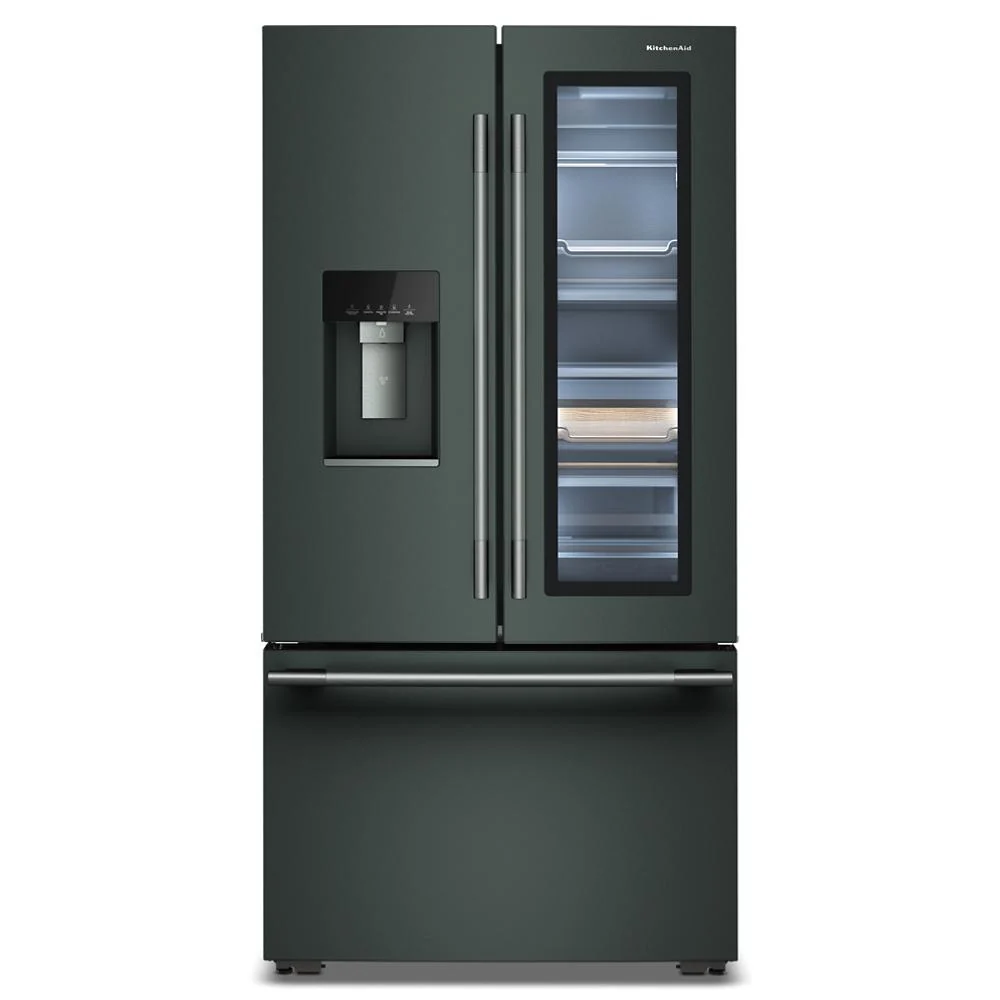 Comfortable Counter-Depth French Door Refrigerator with ClearVue™ Crafted