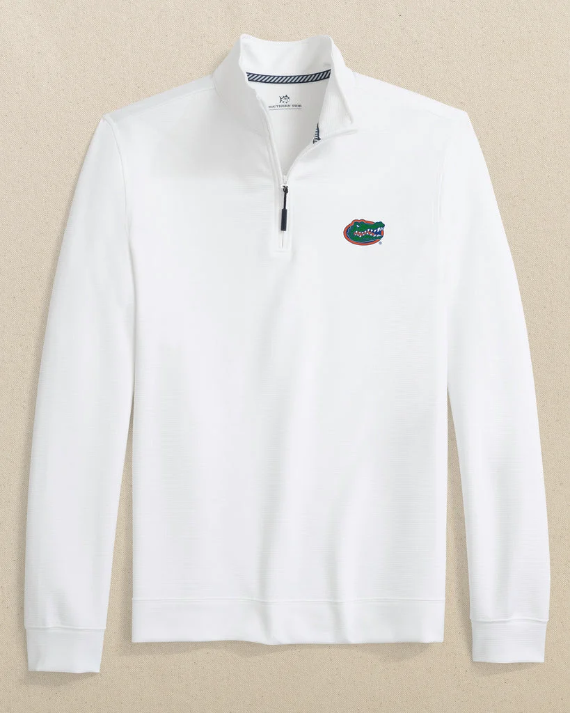 Contemporary Florida Gators Schooner Quarter Zip Natural