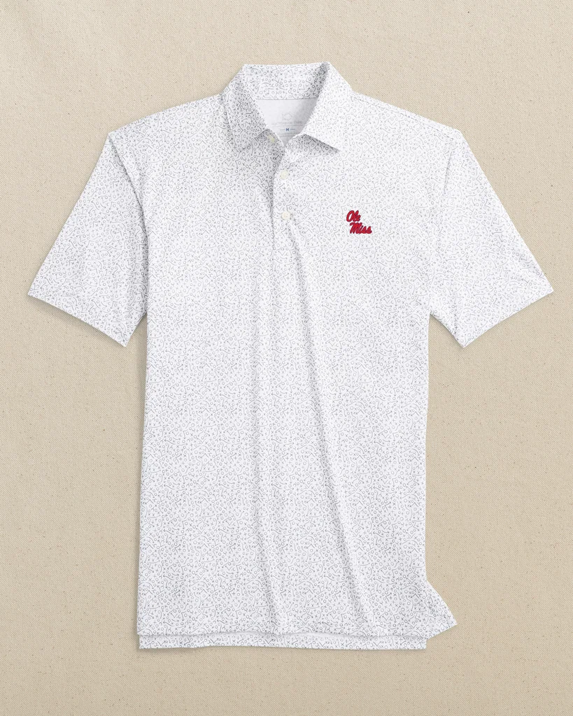 Comfortable Ole Miss Rebels Driver Gameplay Polo Healthy
