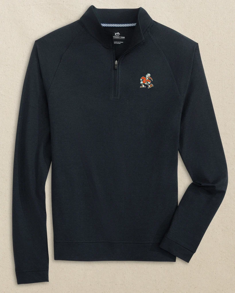 Trusted Miami Sebastian the Ibis Cruiser Quarter Zip Breathable